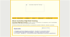 Desktop Screenshot of ahrt.com.au